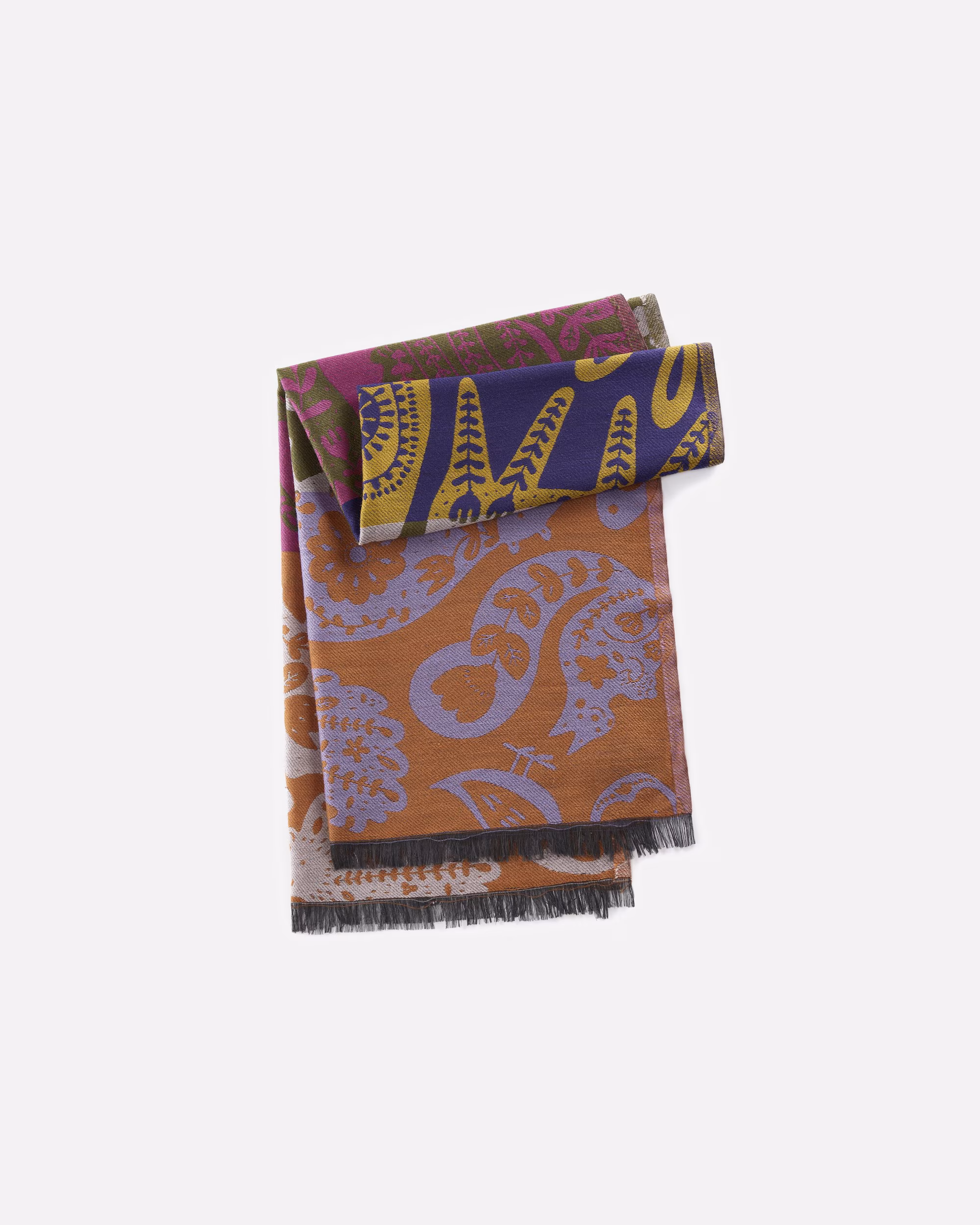Codello scarf scarf with woven animal motifs