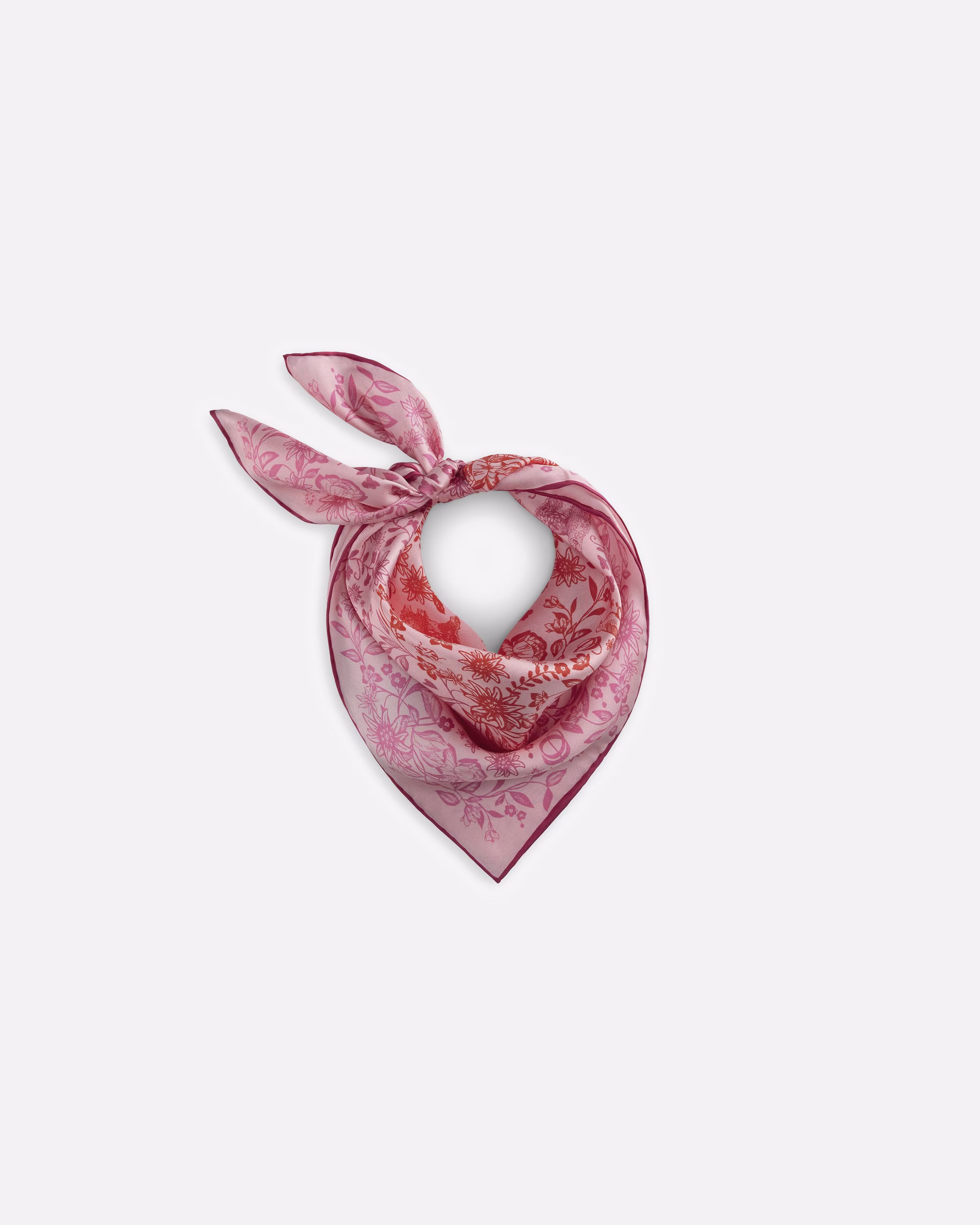 Codello scarf cloth with floral pattern