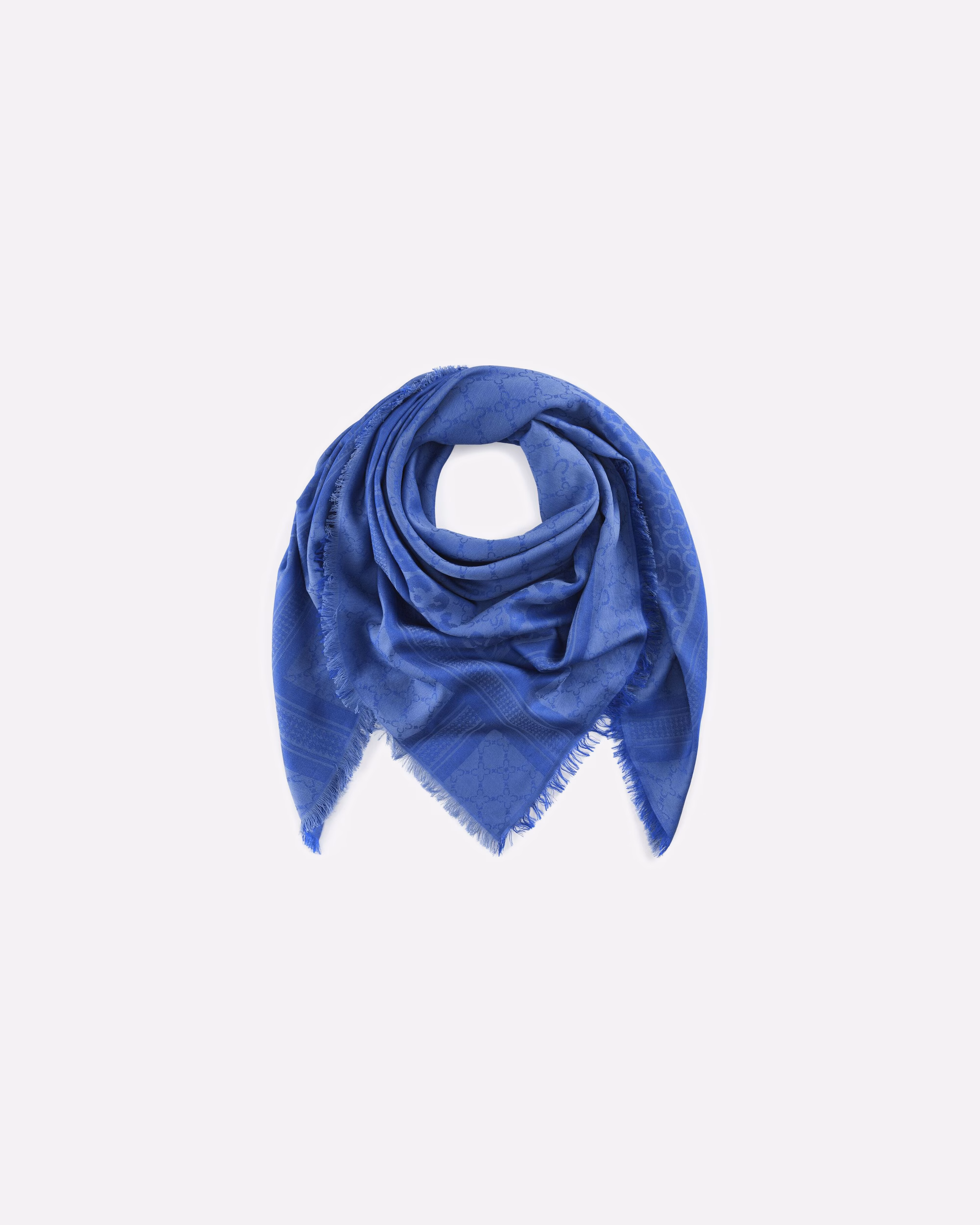 Codello scarf shawl with woven monogram pattern