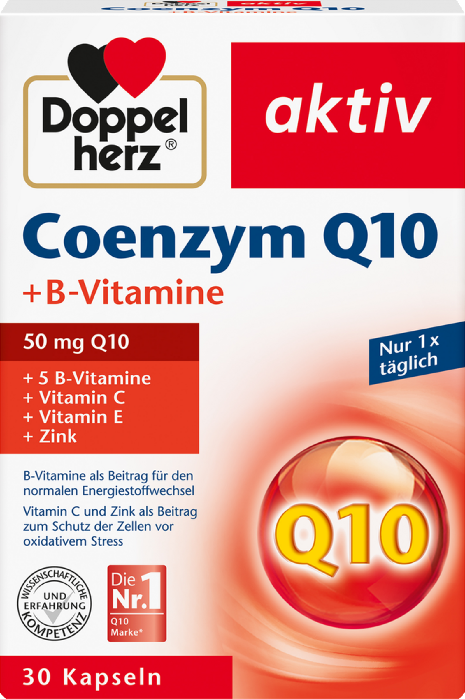 Coenzyme Q10 + B vitamins capsules