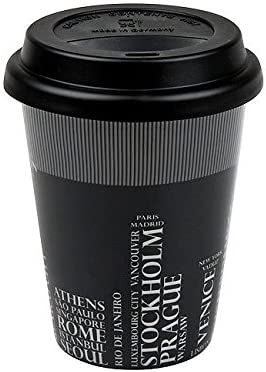 Kanitz Coffee-To-Go Mug Cities on Black