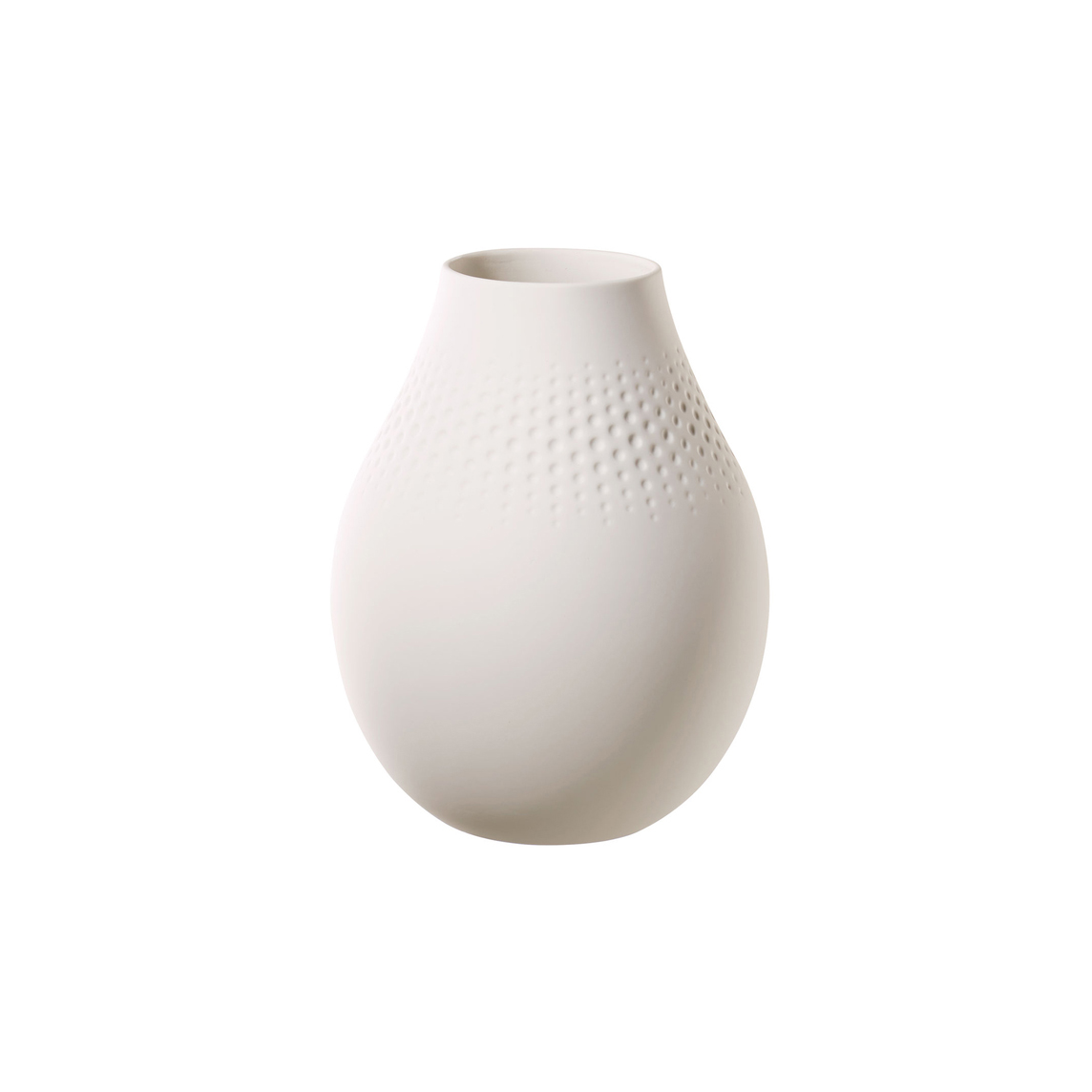 Collier Blanc Pearl Vase