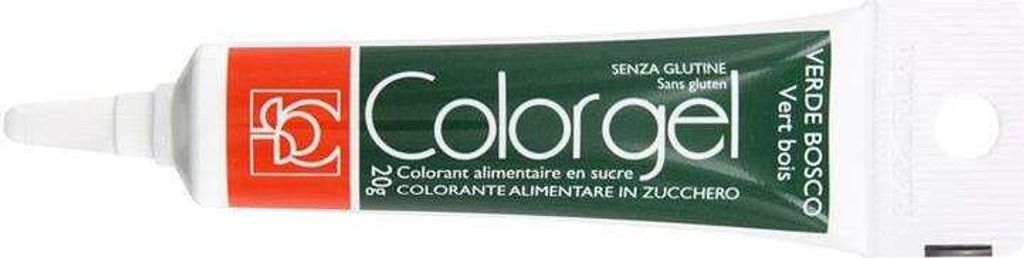 Colorgel Verde Bosco 20g dark green gel color - Modecor