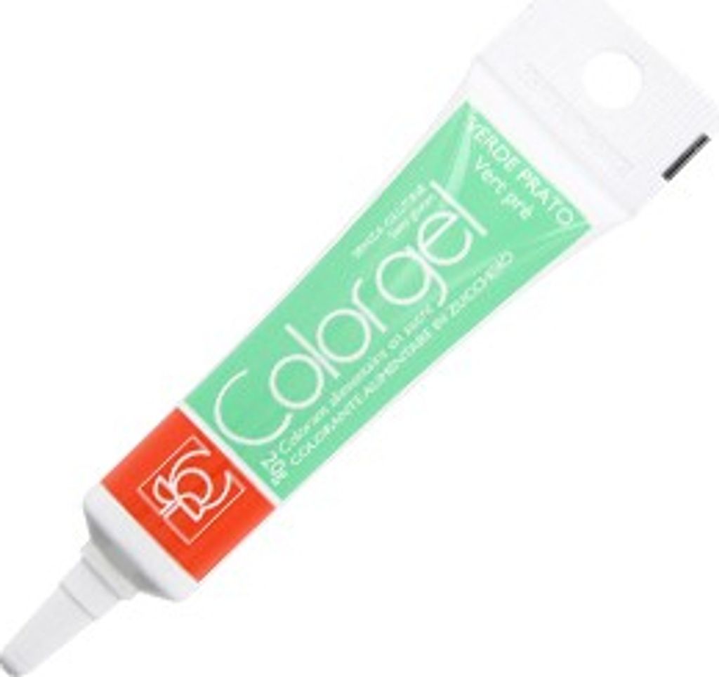 Colorgel Verde Prato light green gel dye 20g - Modecor