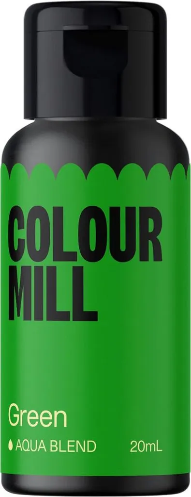 Colour Mill Aqua Blend Food Colouring Green 20 ml