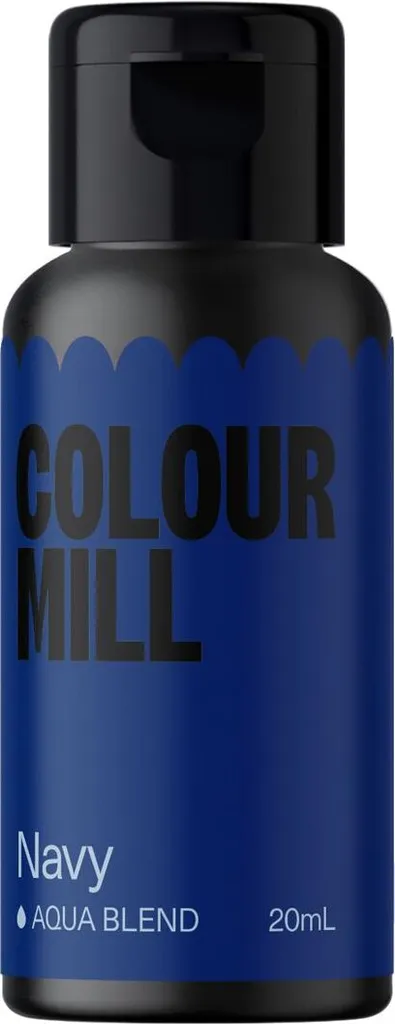 Colour Mill Aqua Blend Food Colouring Navy 20 ml