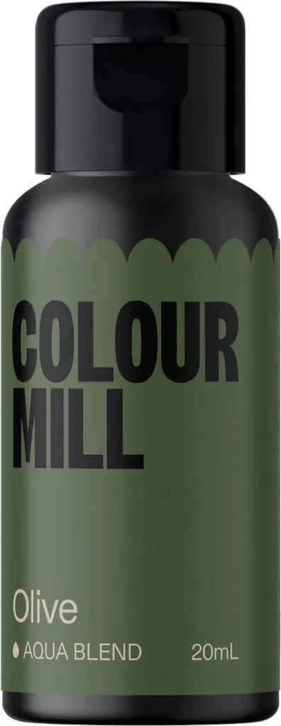Colour Mill Aqua Blend Food Colouring Olive 20 ml