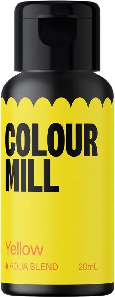 Colour Mill Aqua Blend Food Colouring Yellow 20 ml