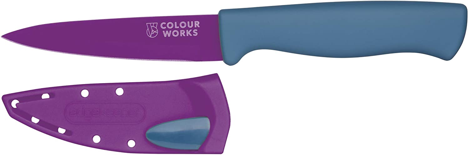 Colourworks CWBREKPARGRN Stainless Steel Paring Knife - Apple