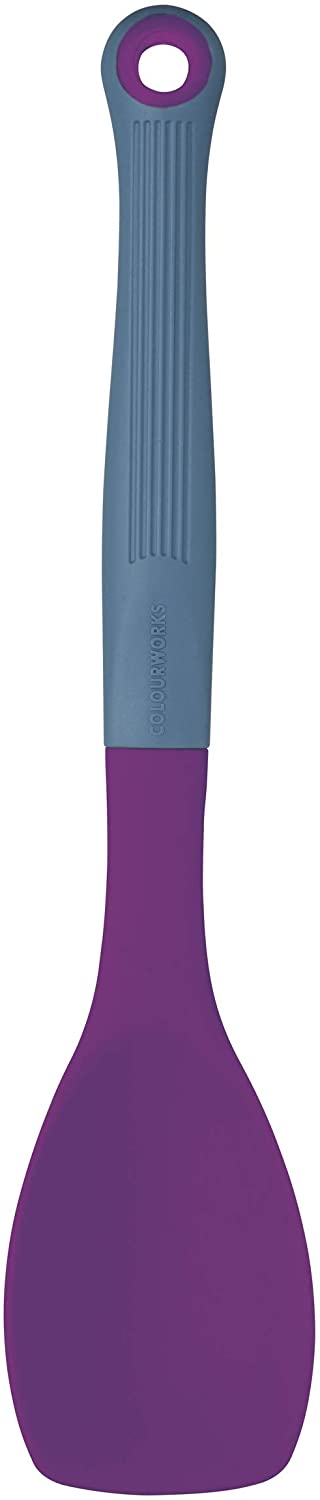 Colourworks CWBRSPATPUR Silicone Spatula Plum