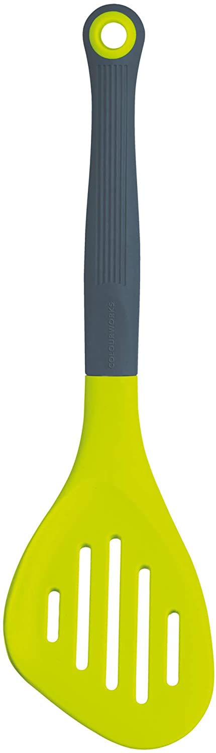 Colourworks CWBRTURNGRN Silicone Multi Fish Turner