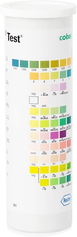 COMBUR 10 Test Strips Pack of 100