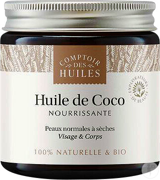 Comptoir Huiles La Coco coconut oil jar 120ml