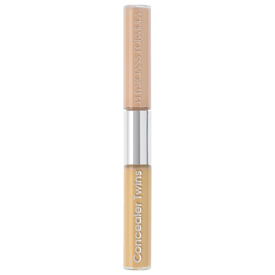 Physicians Formula Concealer Twins 2-in-1 Correct & Cover Cream, Yellow/Light