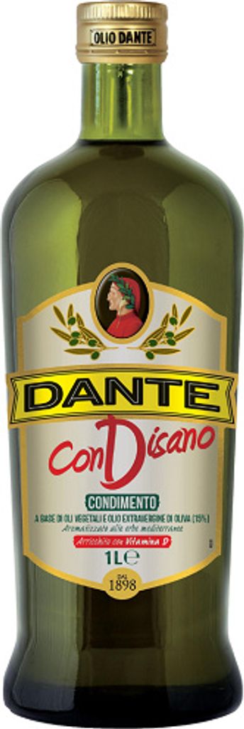 Condisano Natives Olivenöl Extra im Glas 1l - Dante
