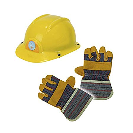 Bosch Construction Helmet And Gloves Toy