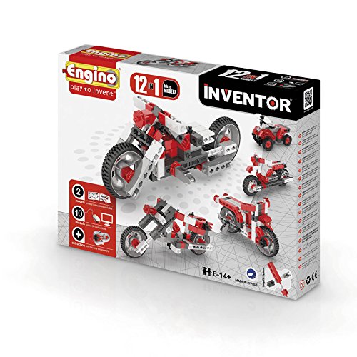 Engino Inventor 1232 – Construction Kit 12 In 1 Motorcycle