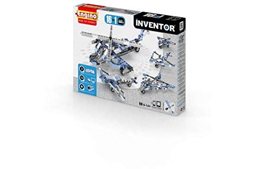 Engino Inventor 1633 – Construction Kit 16 In 1 Aircraft