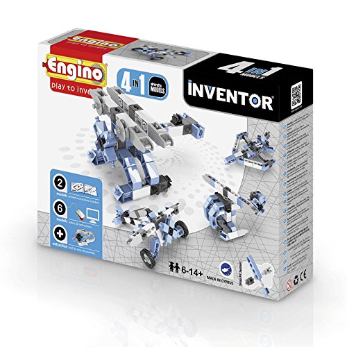 Engino Inventor 0433 – Construction Kit 4 In 1 Aircraft