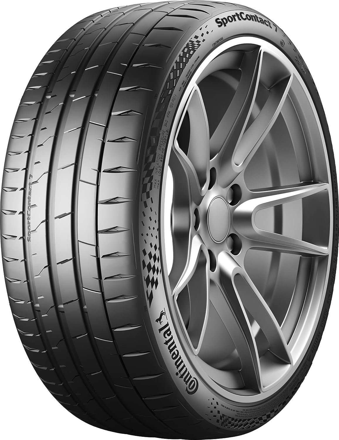 CONTINENTAL SPORTCONTACT 7 XL - 255/35R19 (96Y) - D/A/73dB - Summer Tyres