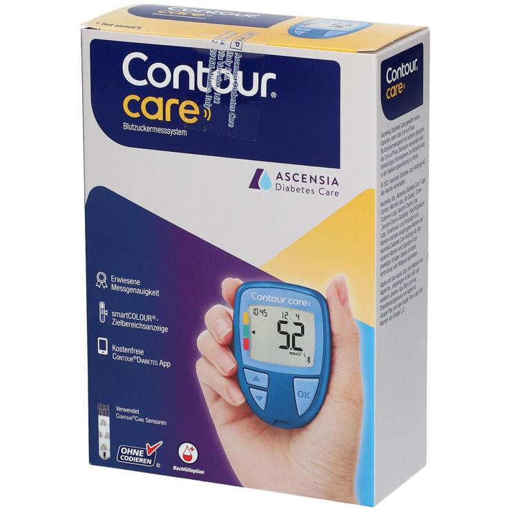 CONTOUR ® Care blood glucose measuring system mmol/l