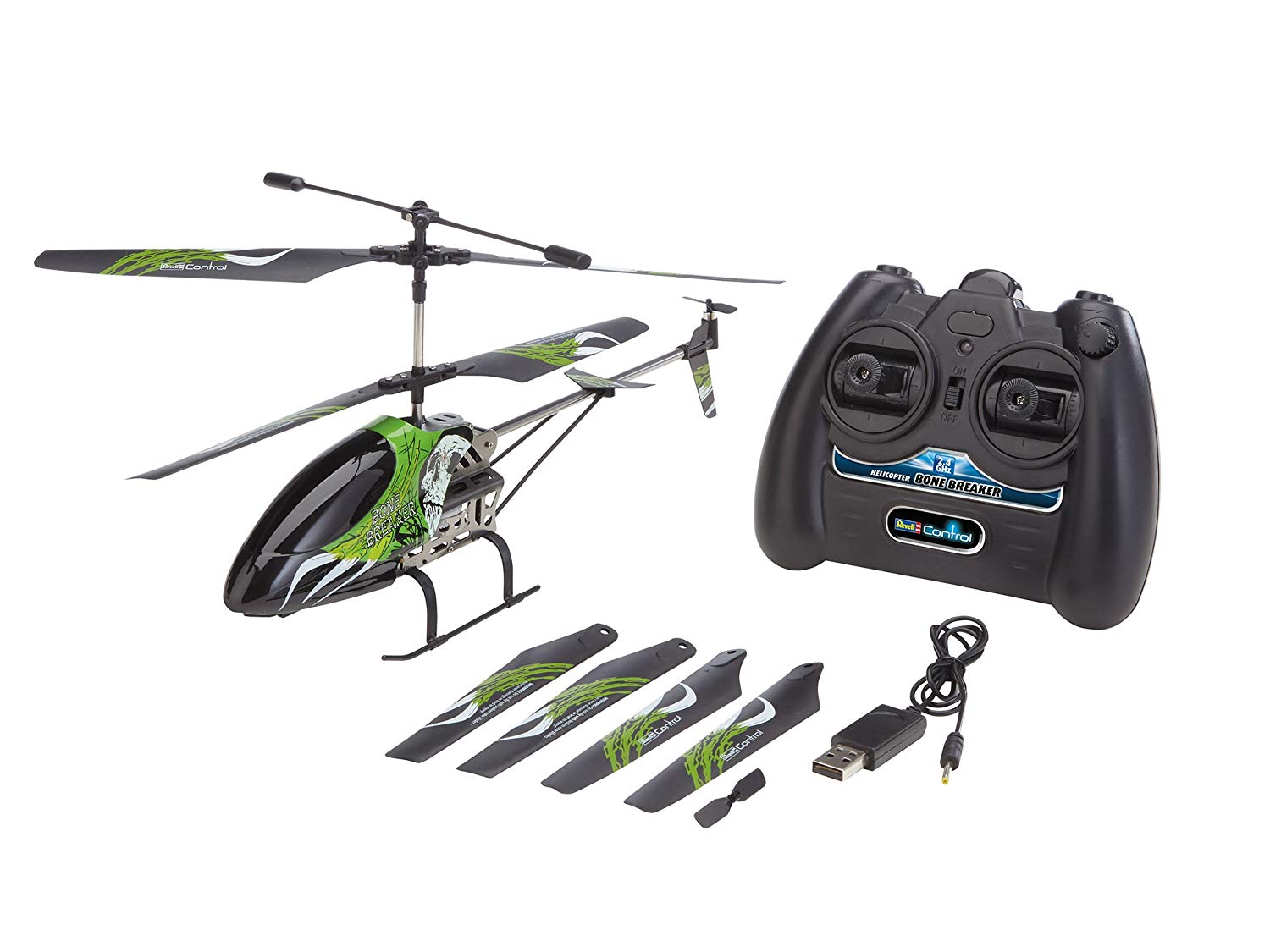 Revell Control Rc Helicopter Bone Breaker A