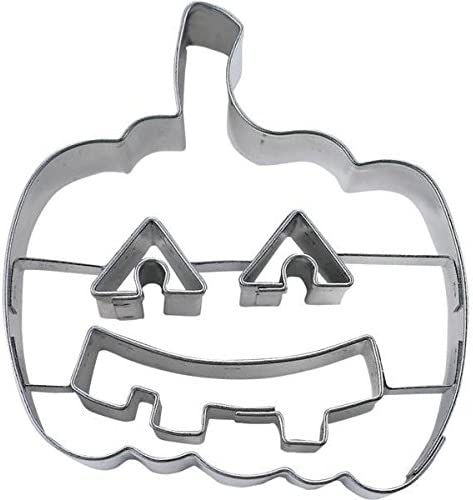 Cookie Cutter Halloween Pumpkin with Embossed