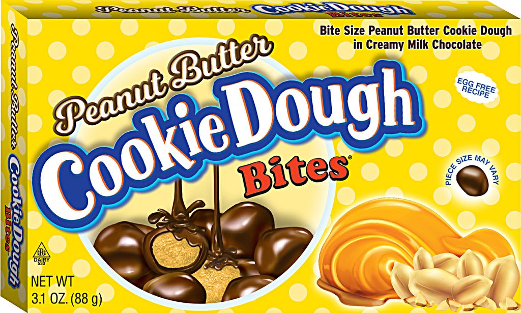 Cookie Dough Bites Peanut Butter (12 x 88g)