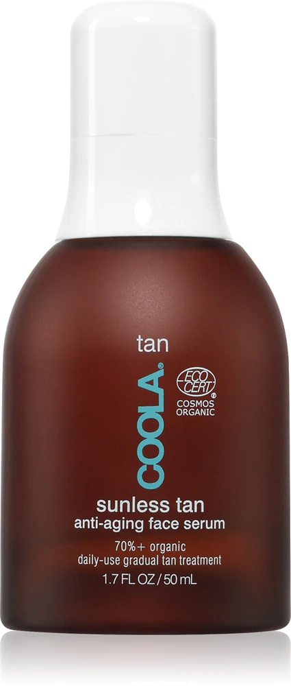 Coola Sunless Tan Serum against wrinkles for the face