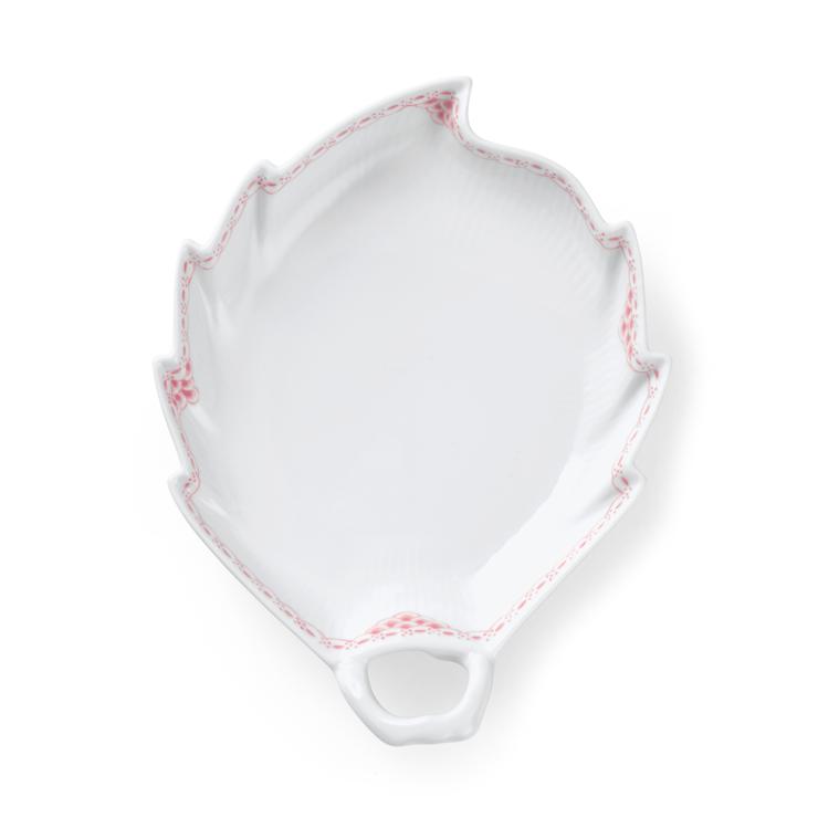 Coral Lace leaf -shaped plate