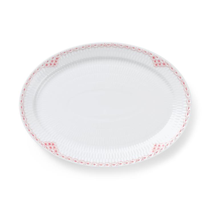 Coral Lace Ovaler plate 21x28.5 cm