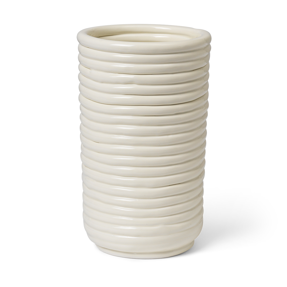 Corduroy vase 21 cm