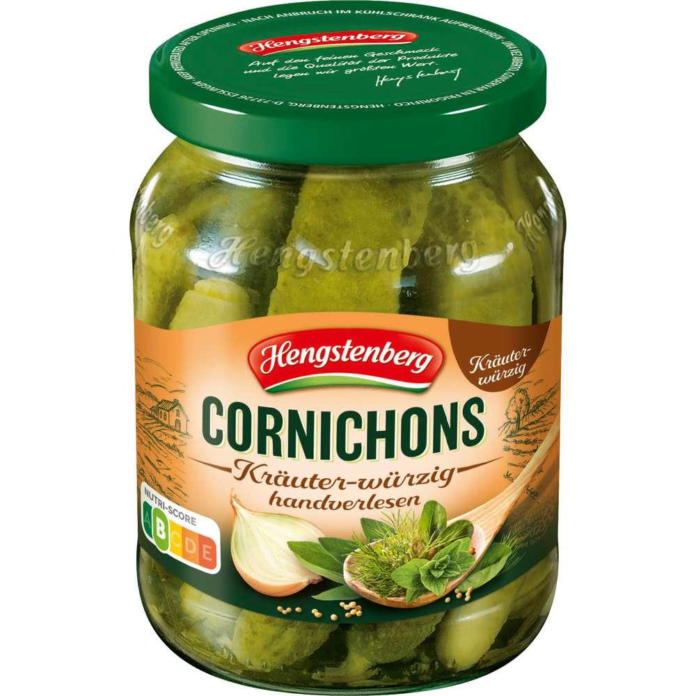 gherkins, herbs