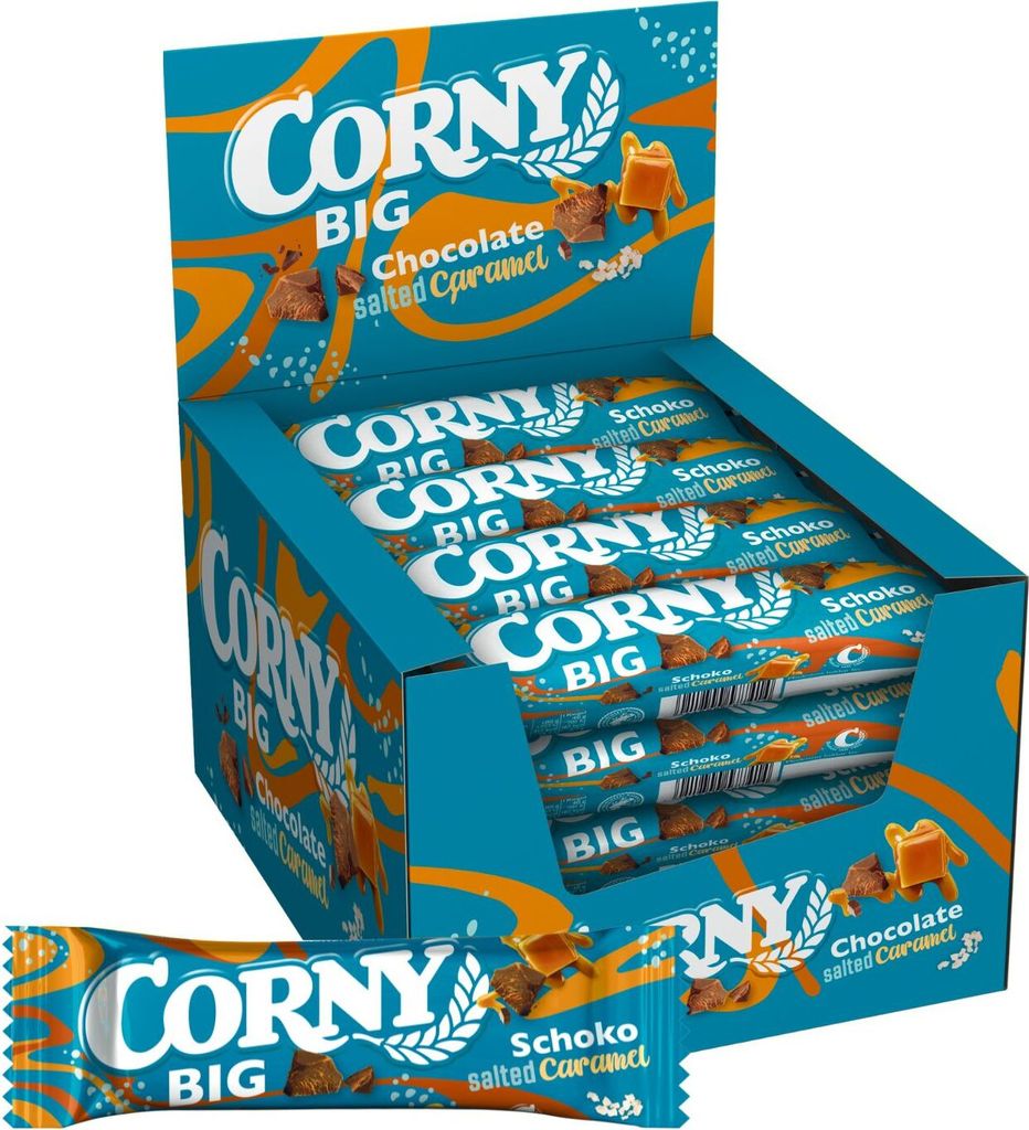 Corny BIG Schoko Salted Caramel Müsliriegel, 24x40g