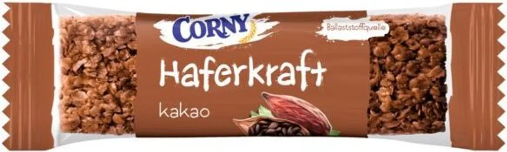 Corny Müsliriegel Haferkraft Kakao mit Vollkorn Haferflocken 65g