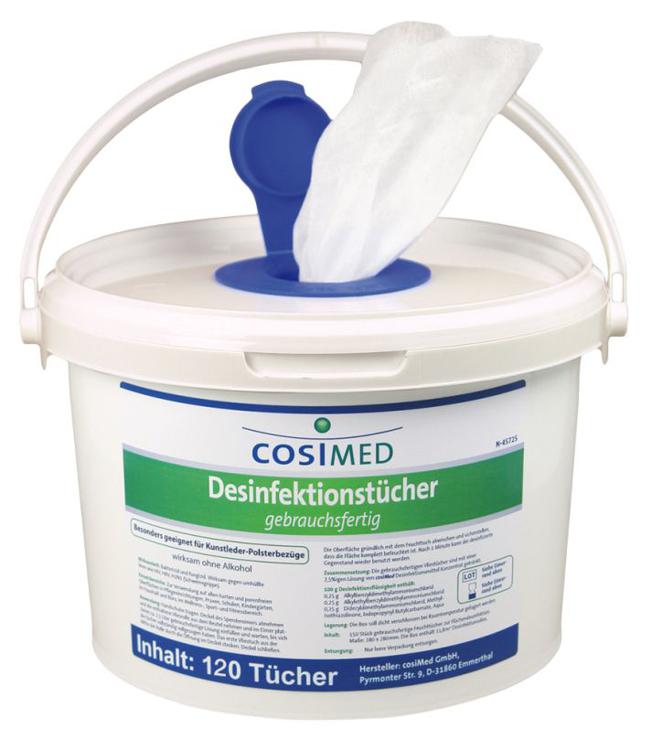 cosiMed® moist disinfectant wipes XL