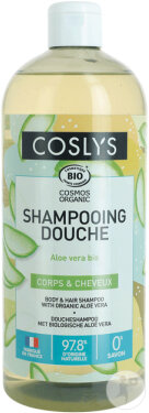 Coslys Aloe Vera Shower Shampoo Body and Hair 1l
