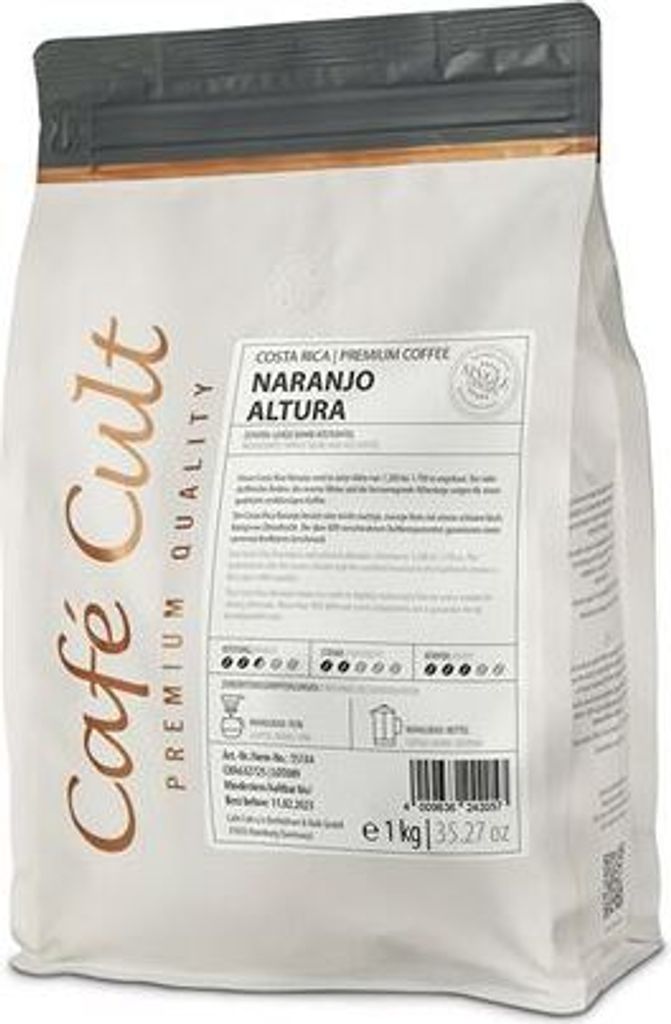 Costa Rica Naranjo in 1 kg bag, whole bean