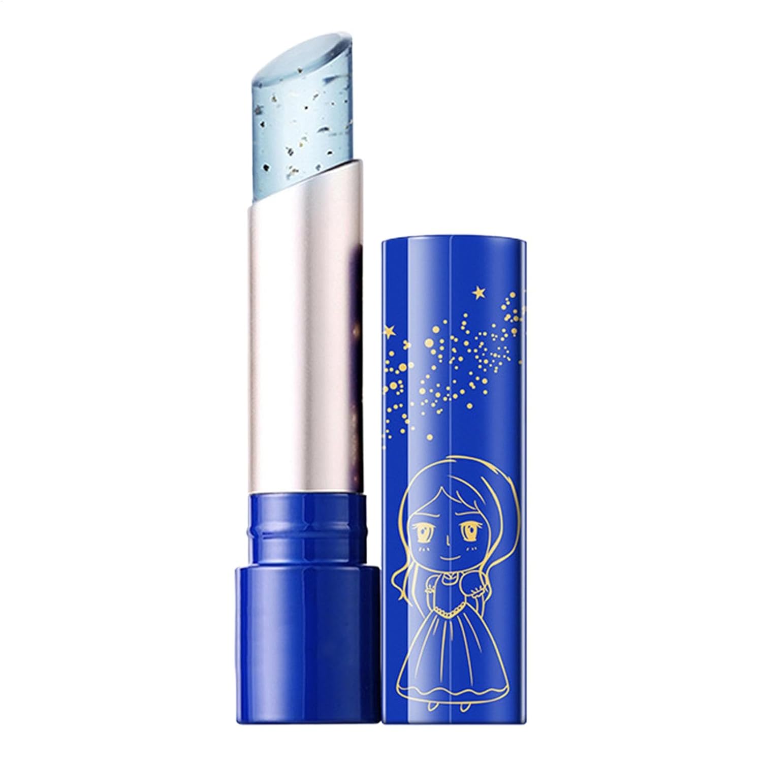 Korean Blue Jelly Lip Balm, Blue Jelly Lip Gloss, Crystal Jelly Lipstick, Lip Balm Color Changing