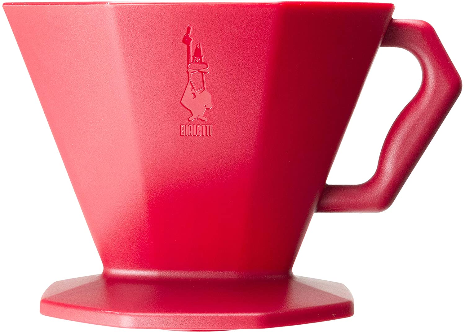 Bialetti Carlo Coffee Filter, Modern, 30 x 20 x 15 cm, red