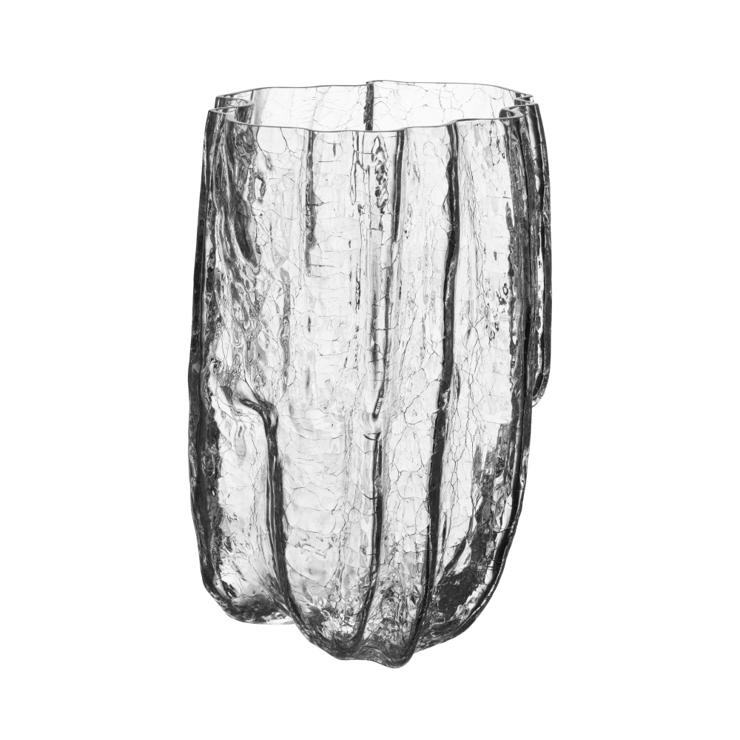 Crackle Vase 28Cm