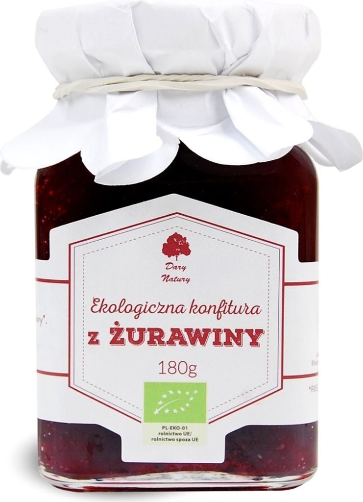 CRANBERRY-Marmelade 180 g - DARY NATURY