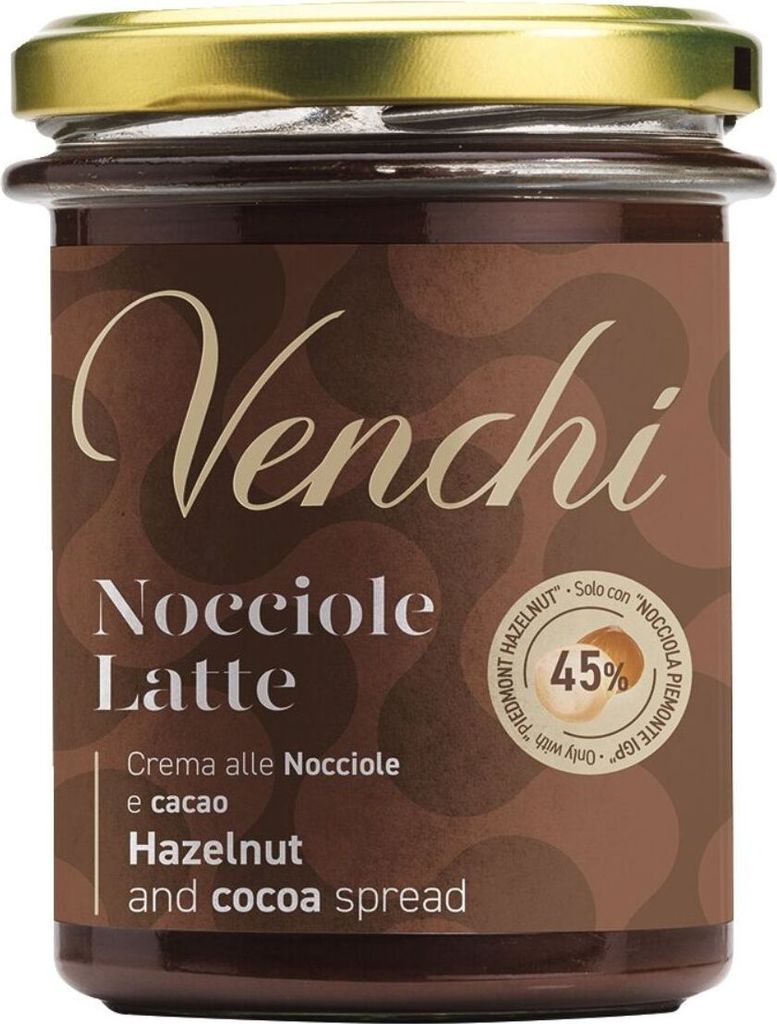 Crema alle Nocciole, Schokoladencreme mit Haselnüssen, 200g, Aufstrich, Venchi