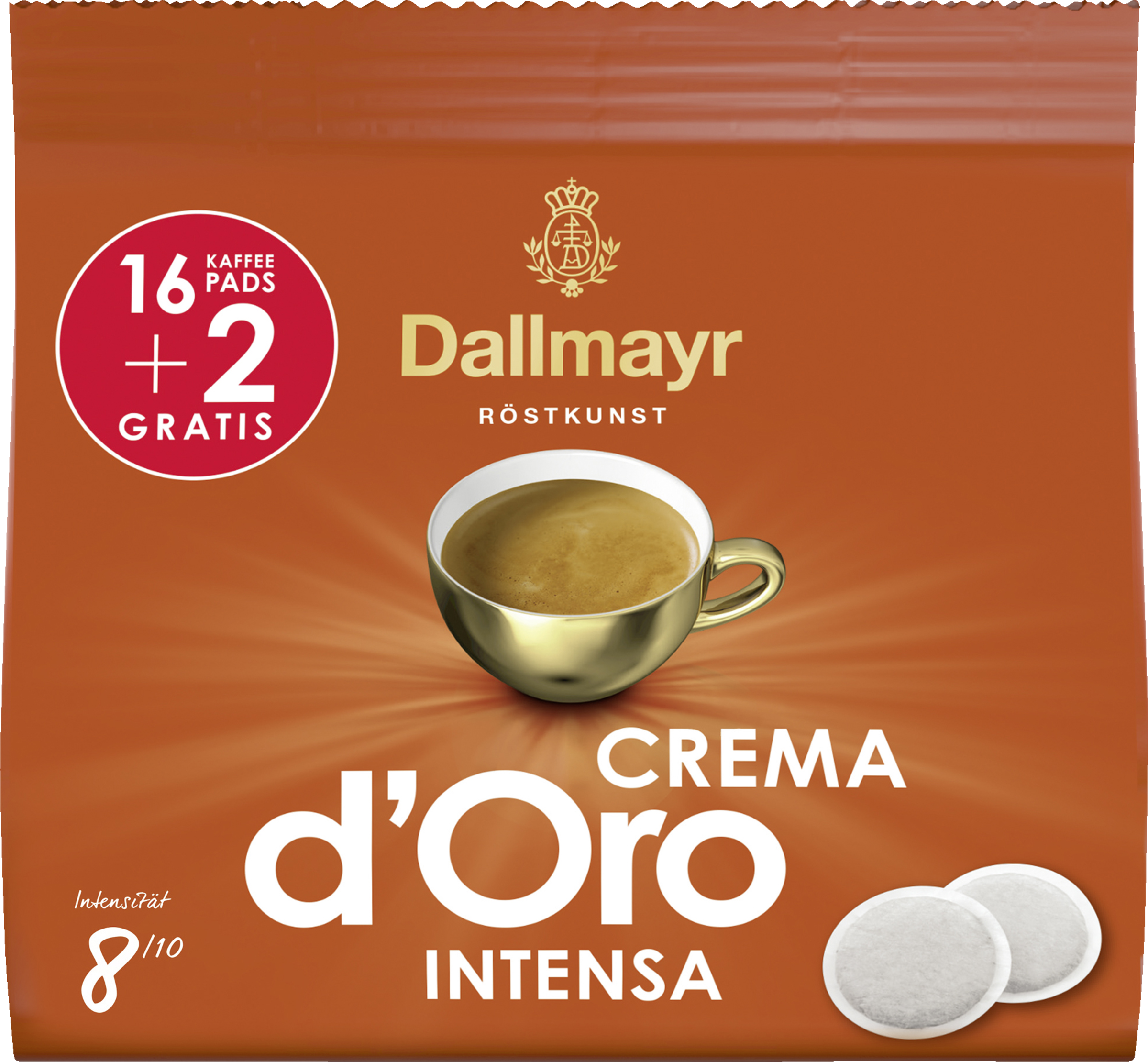 Crema doro Intensa coffee pods
