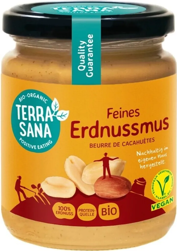 CREME AUS GERÖSTETEN ERDNÜSSEN250 g - TERRASANA