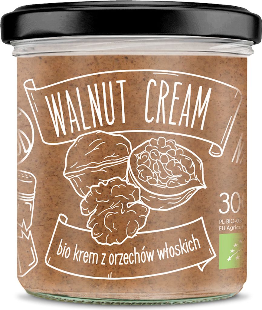 CREME AUS GERÖSTETEN WALNÜSSEN300 g - DIÄT-NAHRUNG