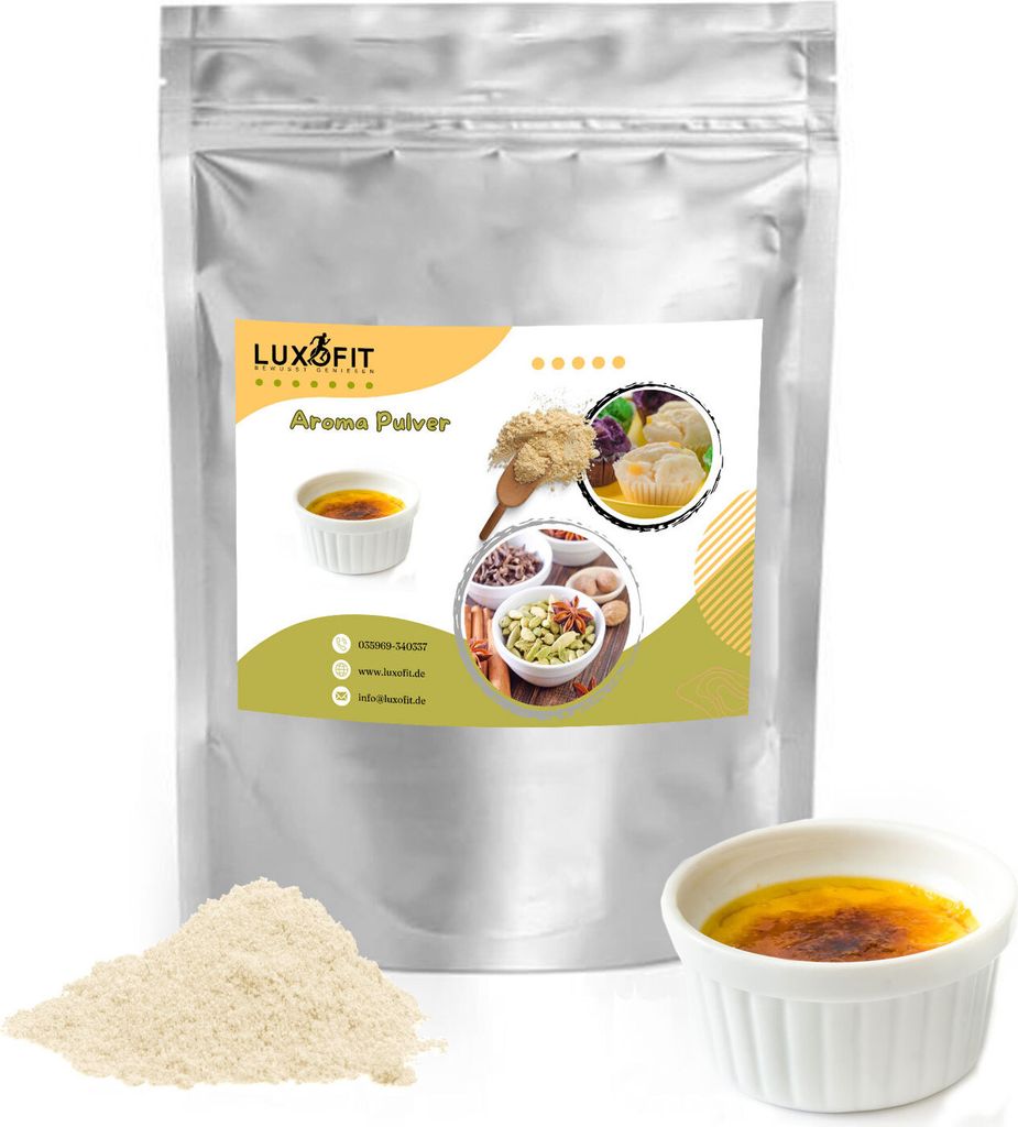 Crème Brûlée Aroma Flavor Powder 1 kg