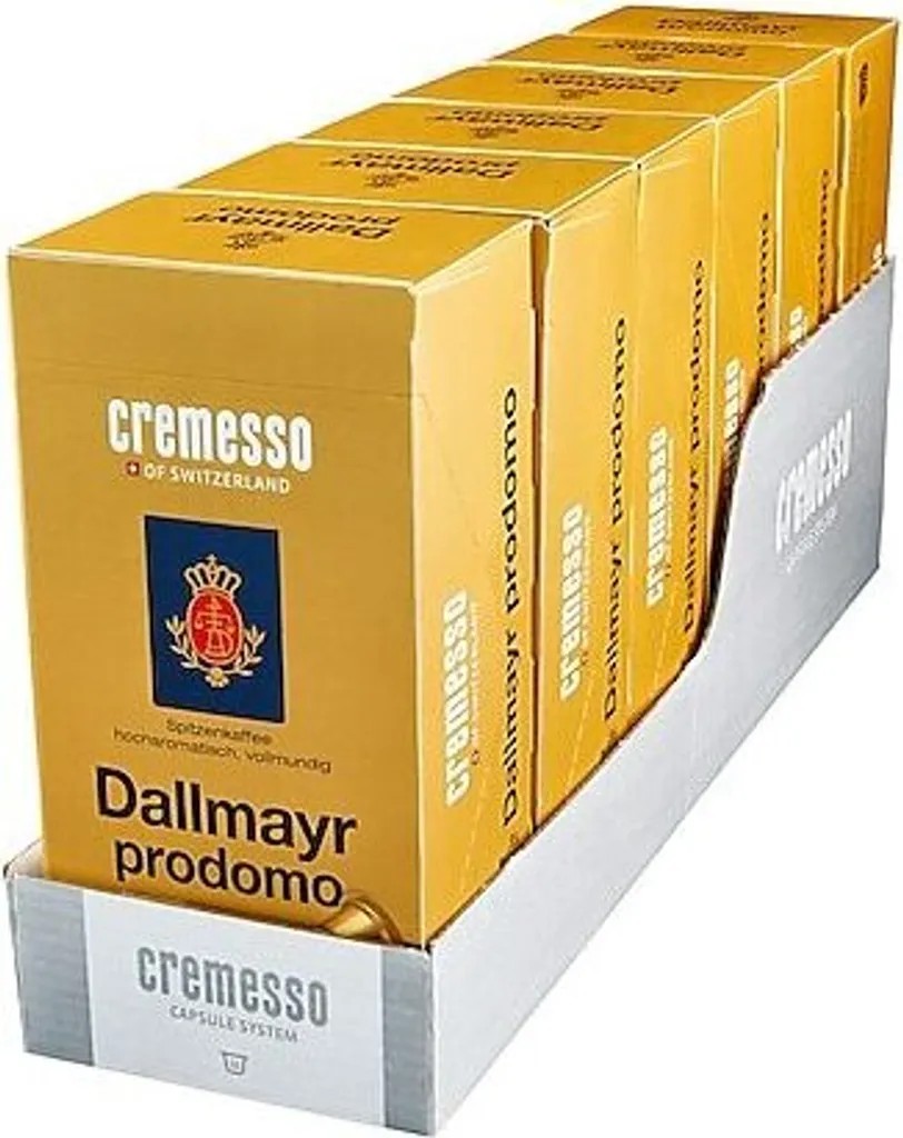 Cremesso coffee capsules 16 pieces (DALLMAYR PRODOMO)