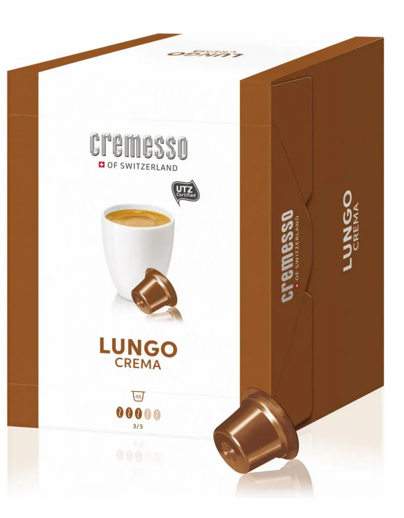 Cremesso Capsules Lungo Crema XXL Box 48 Coffee Capsules
