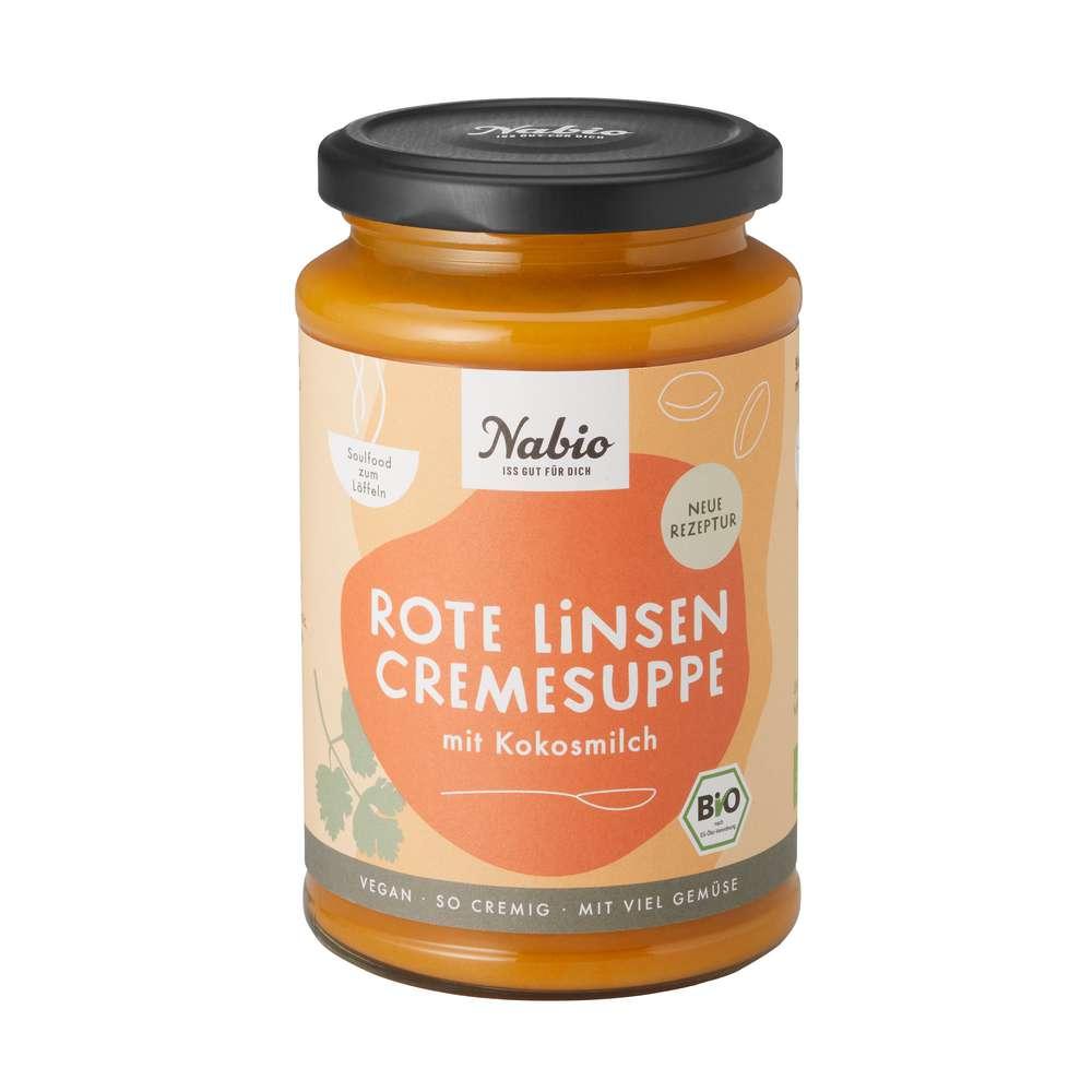 Red lentil cream soup